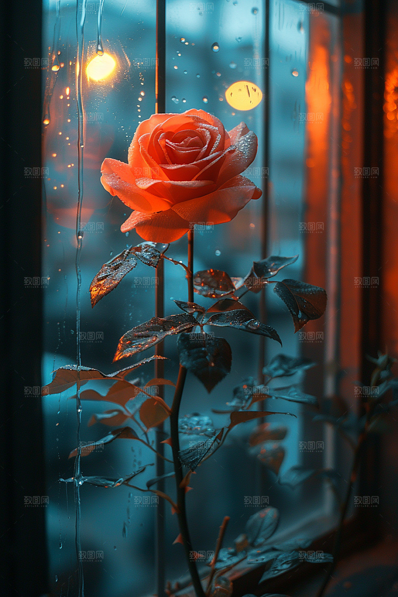 玫瑰花花卉月季花素材
