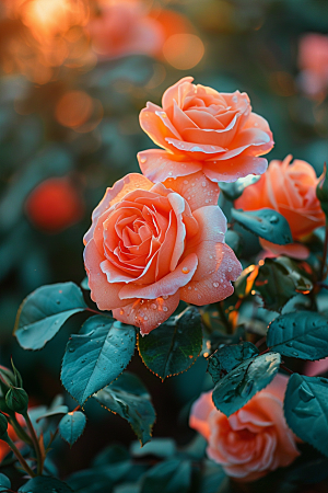 玫瑰花蔷薇植物素材