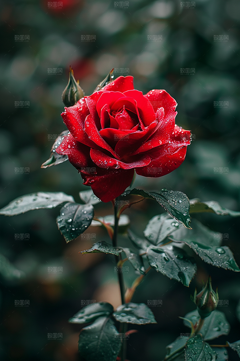 玫瑰花复古蔷薇素材