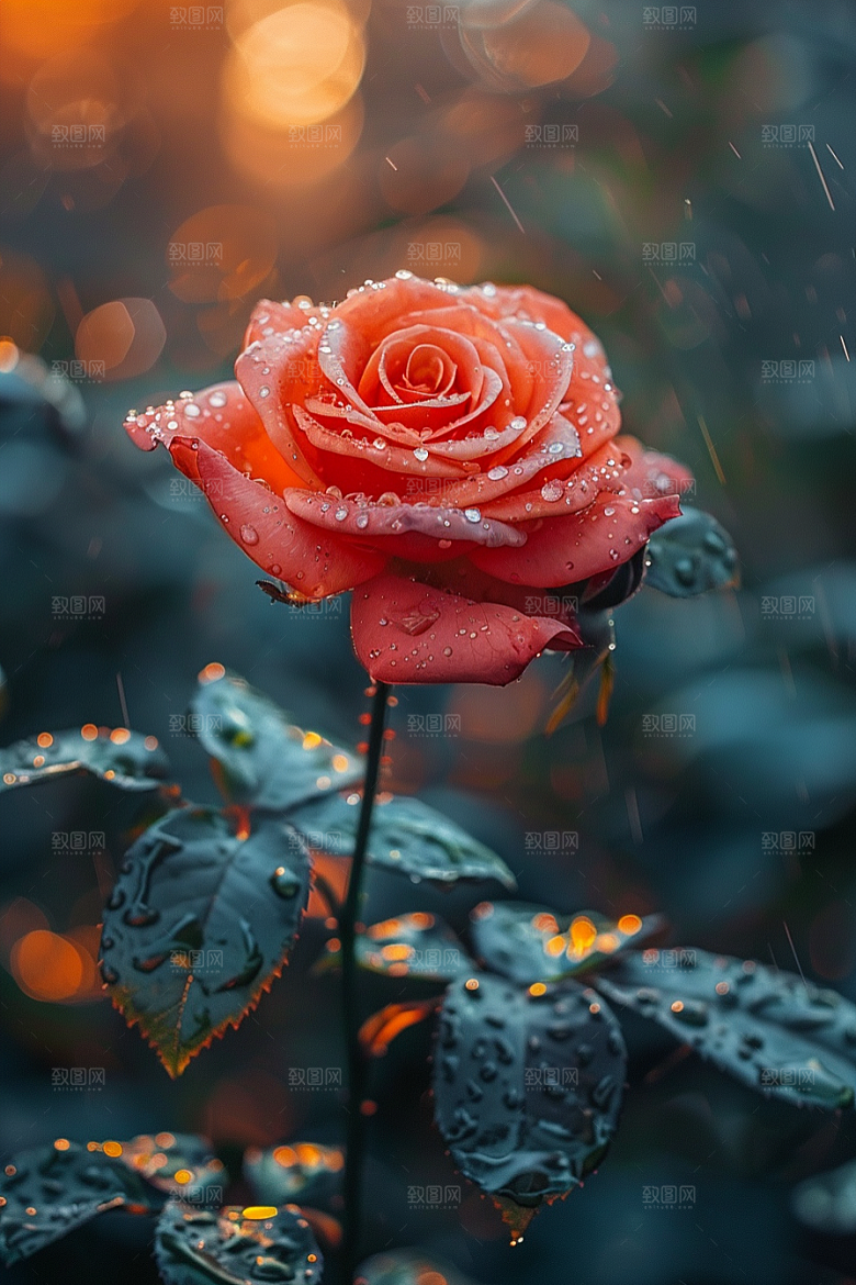 玫瑰花花卉蔷薇素材