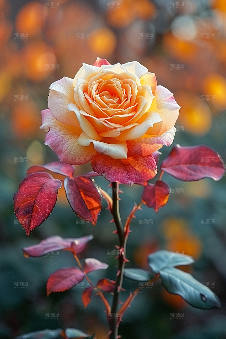 玫瑰花花朵五月素材
