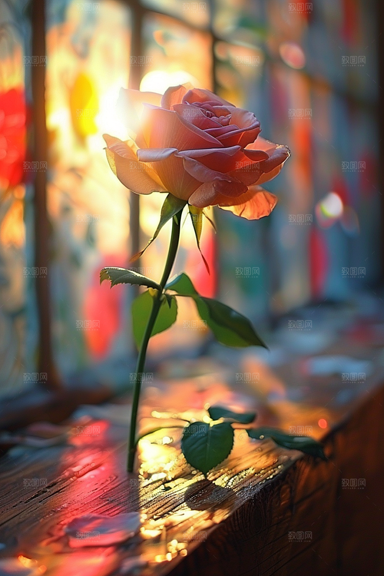 玫瑰花花朵植物素材