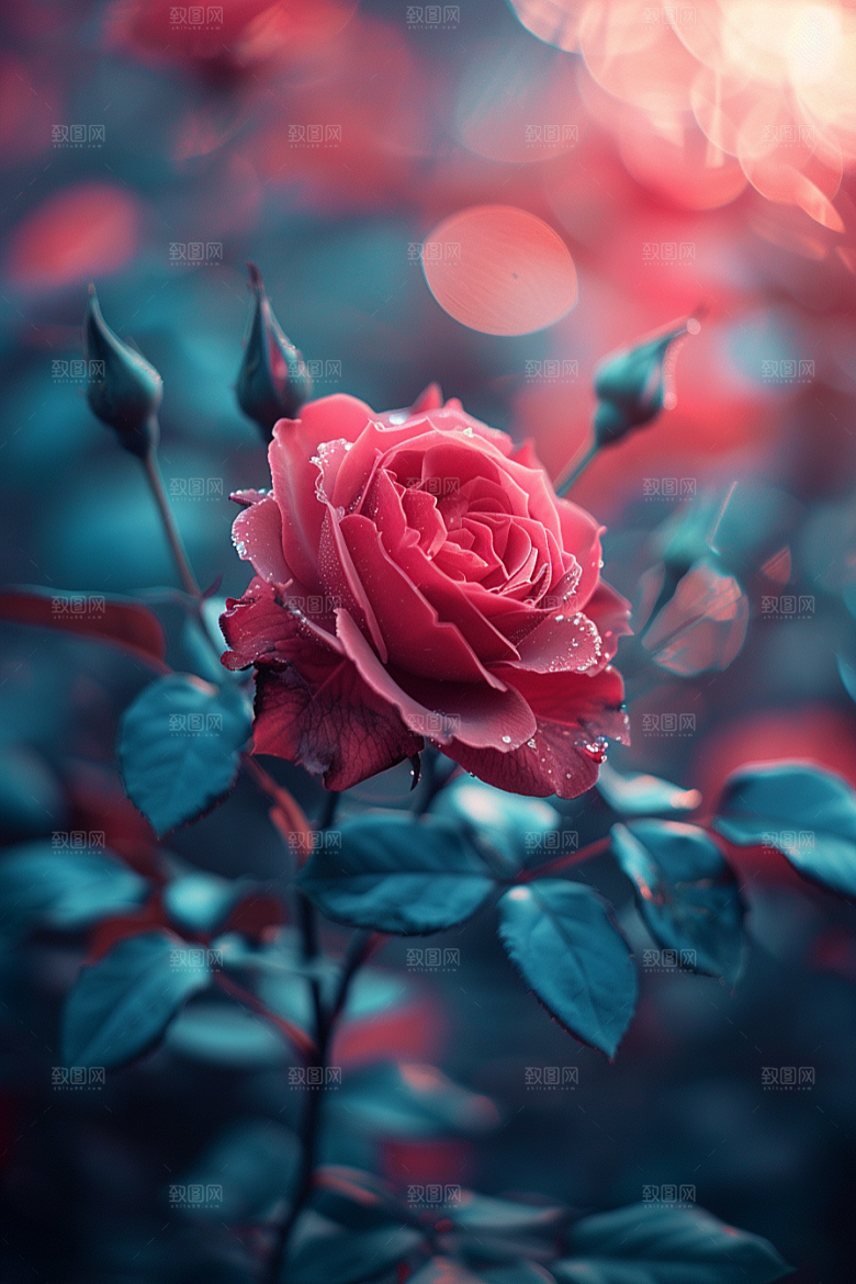 玫瑰花五月花卉素材