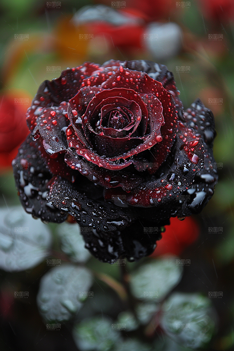 玫瑰花浪漫月季花素材
