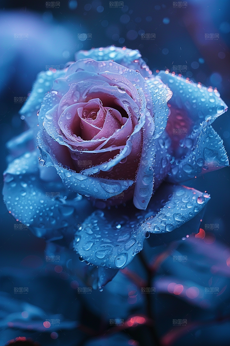 玫瑰花优雅花朵素材