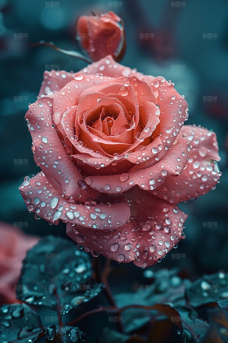 玫瑰花花朵优雅素材