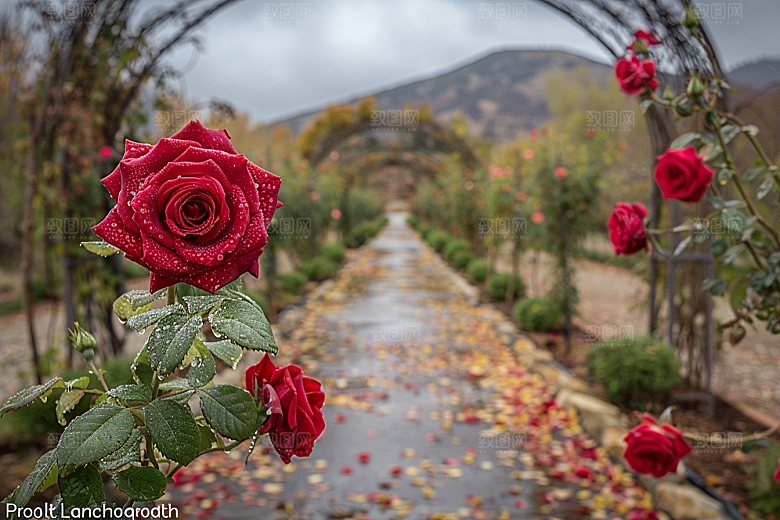 玫瑰花月季花浪漫素材