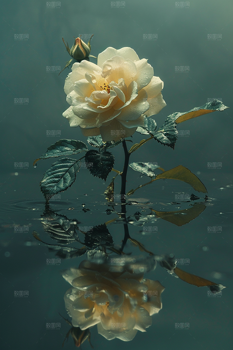花卉玫瑰高清复古素材