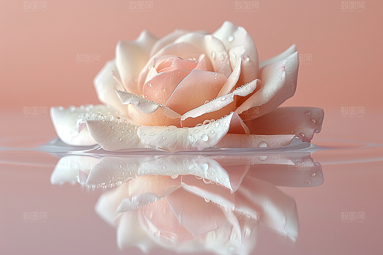 花卉玫瑰月季花唯美素材