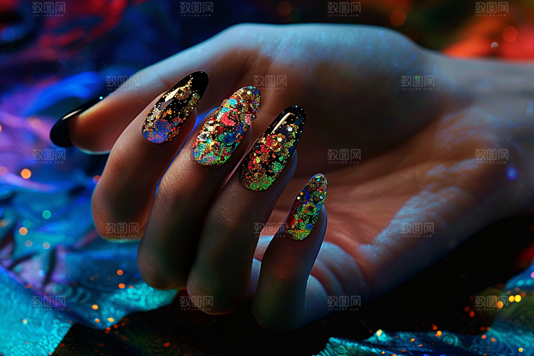 精致美甲大气设计素材
