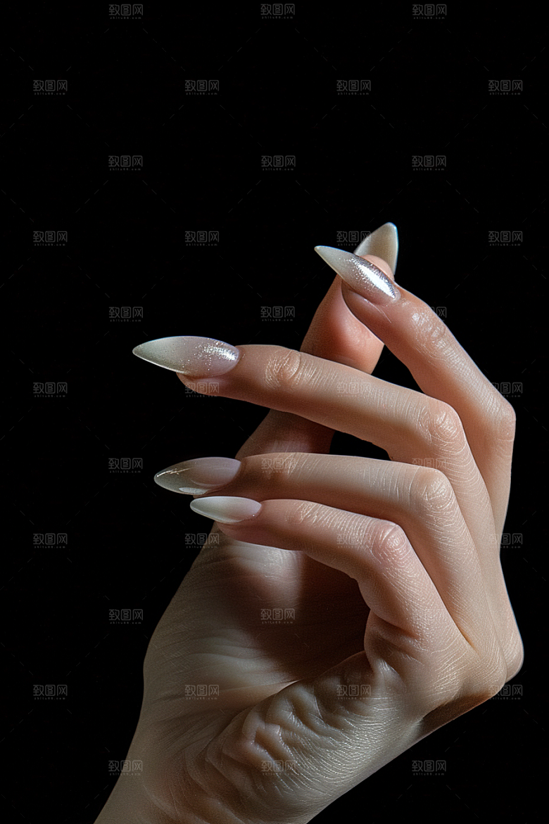 精致美甲彩妆高清素材