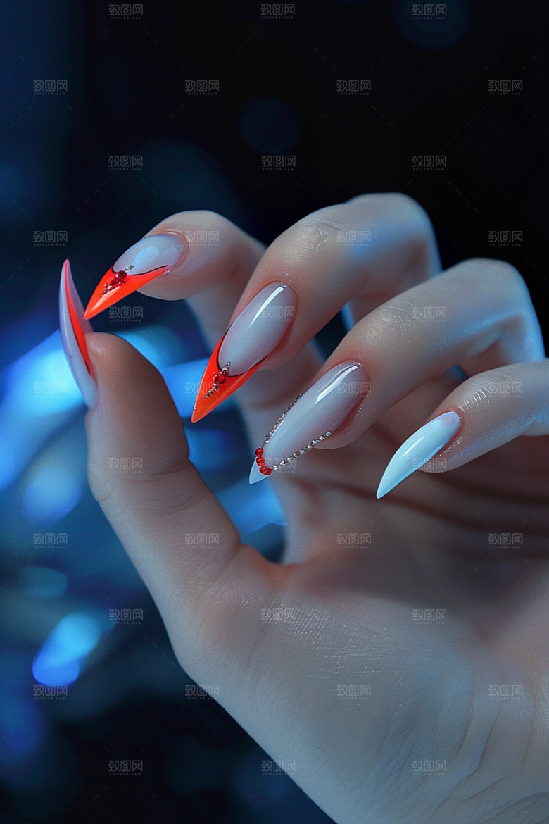 精致美甲彩妆高清素材