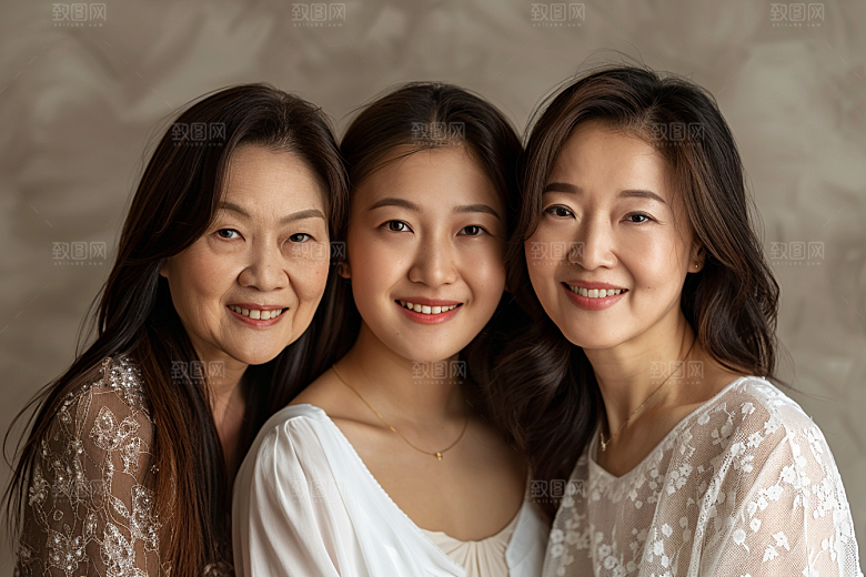 医美女性高端简约摄影图