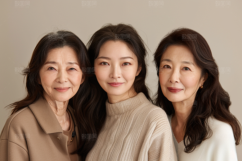 医美女性简约大气摄影图