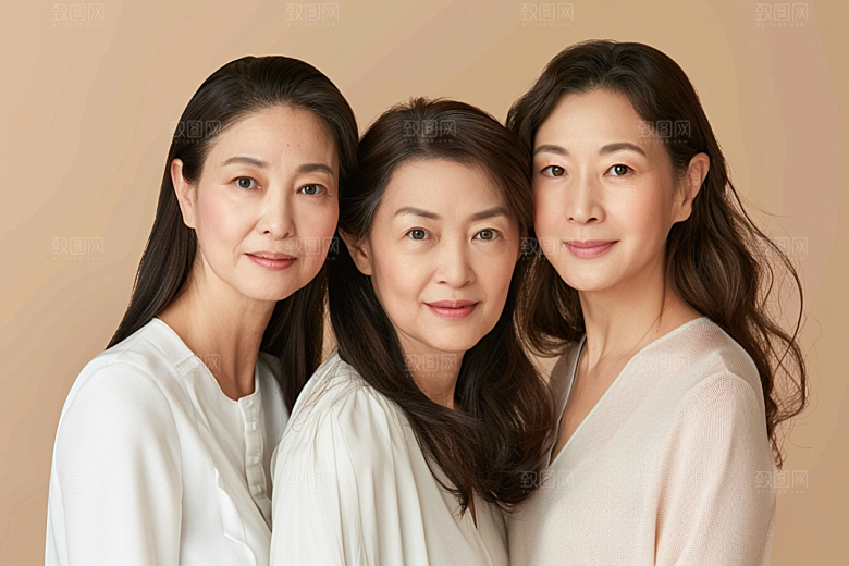 医美女性形象人物摄影图