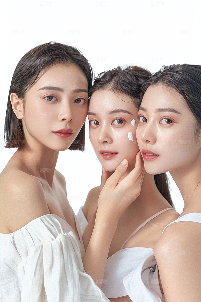 医美女性大气简约摄影图