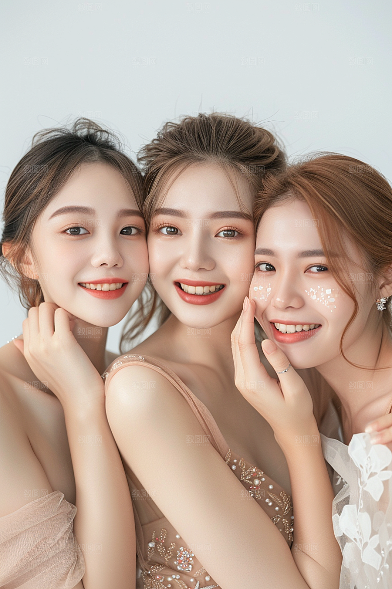 医美女性形象高清摄影图