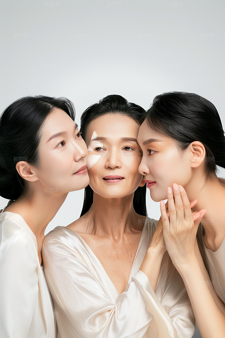 医美女性高端简约摄影图
