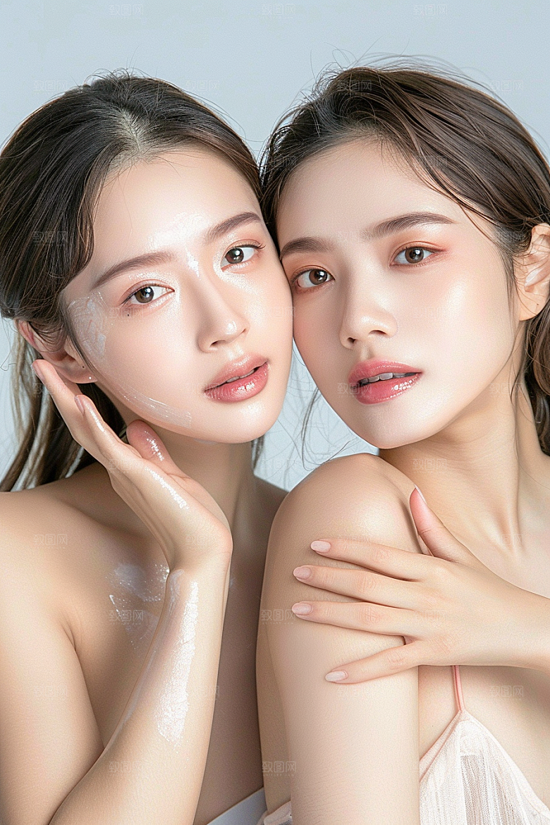 医美女性清爽人物摄影图