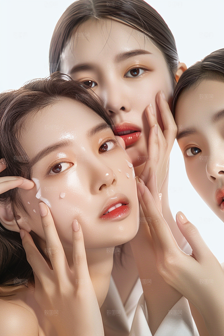 医美女性清新高端摄影图