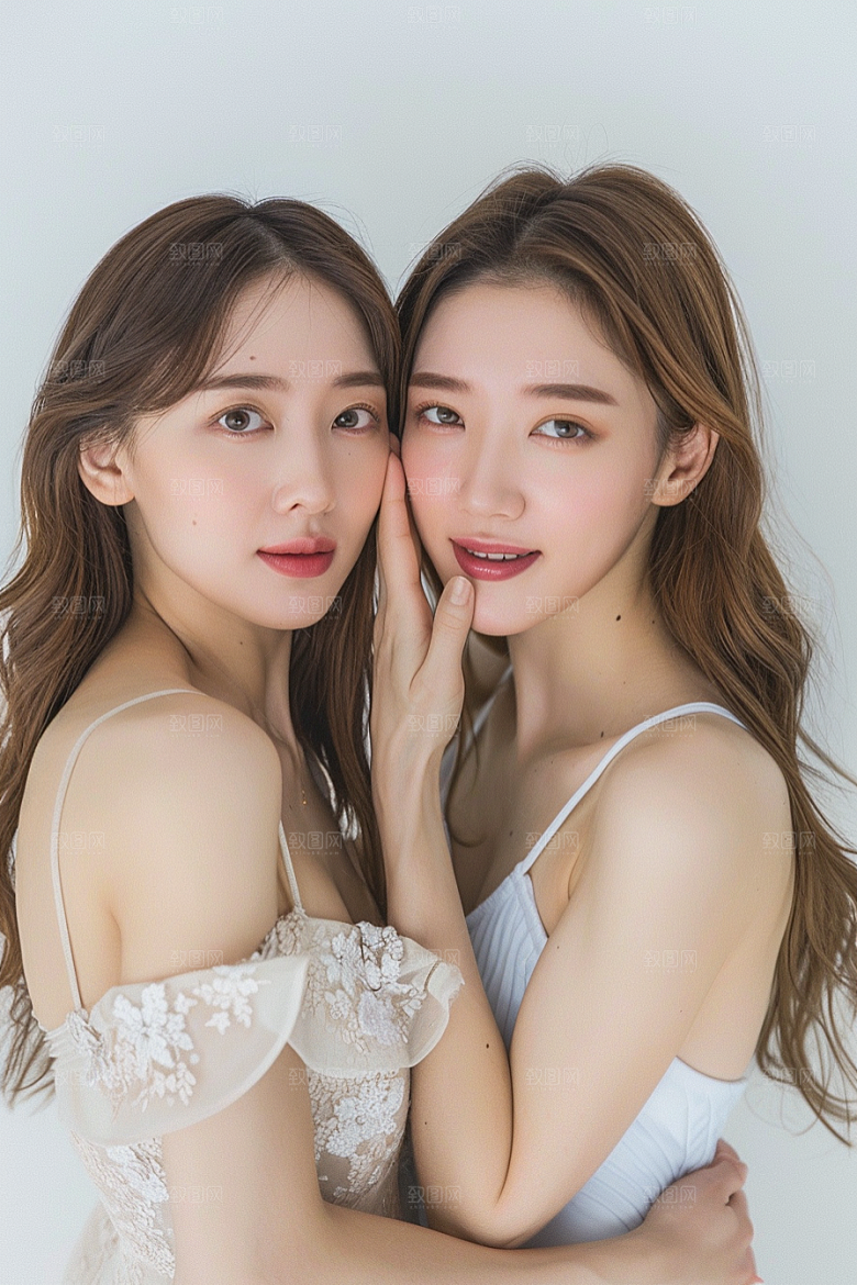 医美女性简洁高清摄影图