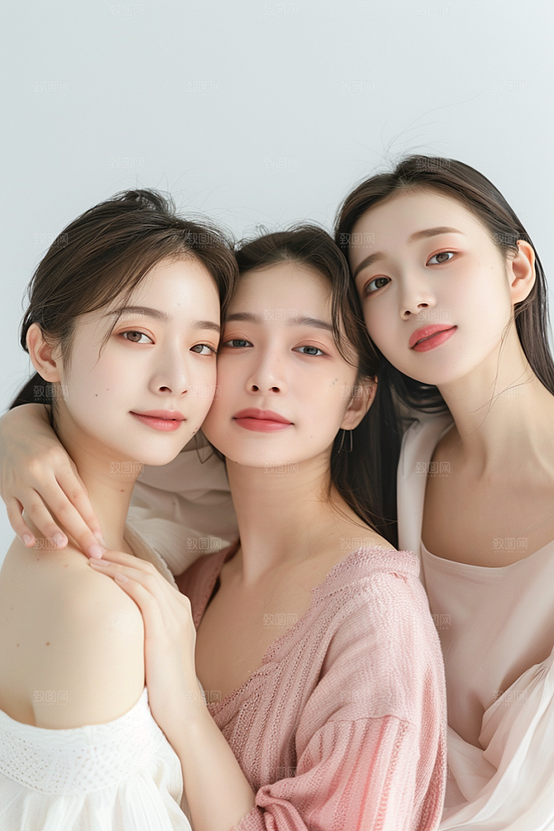 医美女性大气形象摄影图
