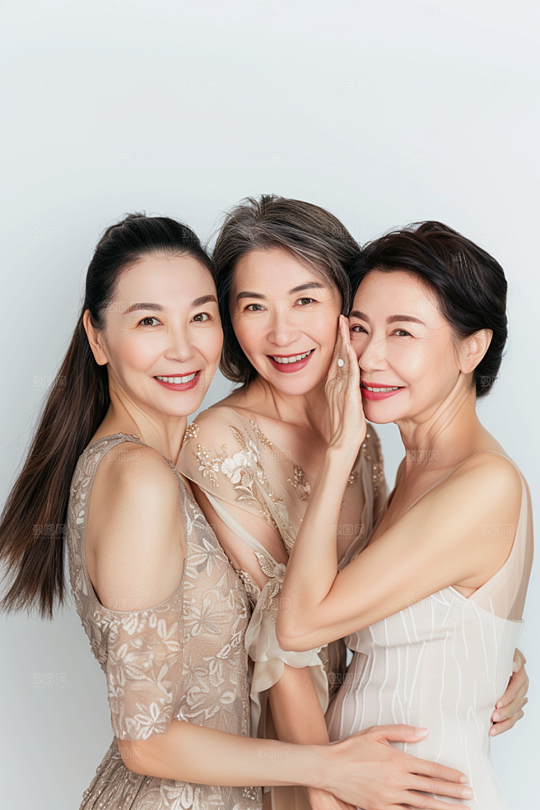 医美女性简约人物摄影图