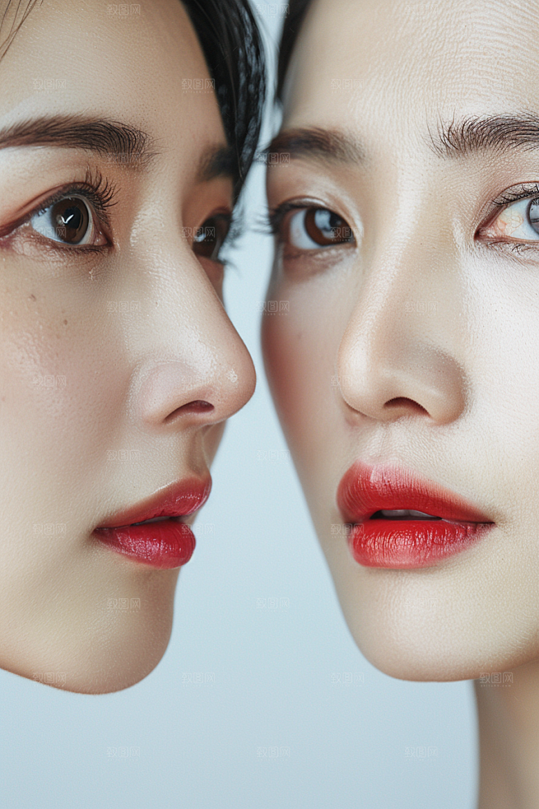 医美女性人物清新摄影图