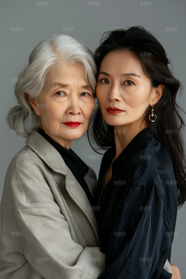 医美女性清爽大气摄影图