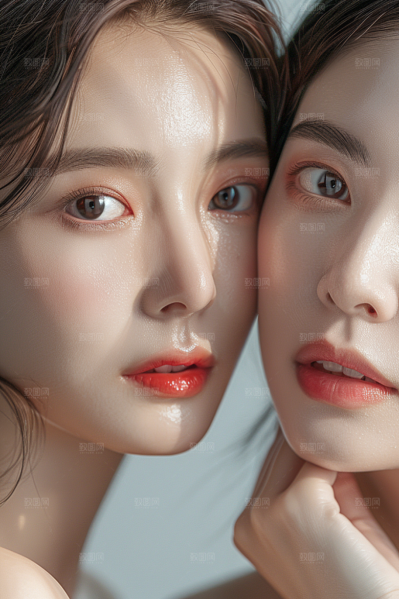 医美女性高端肖像摄影图