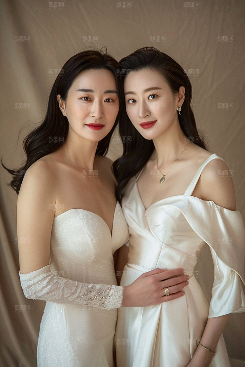 医美女性简约质感摄影图