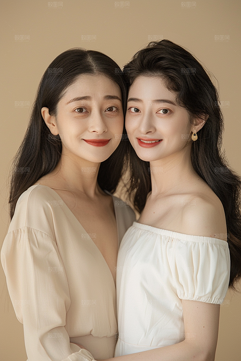 医美女性清新大气摄影图