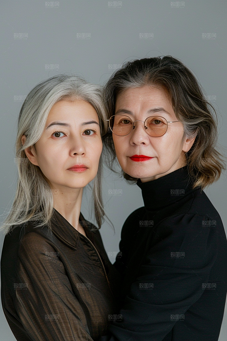 医美女性简约人物摄影图