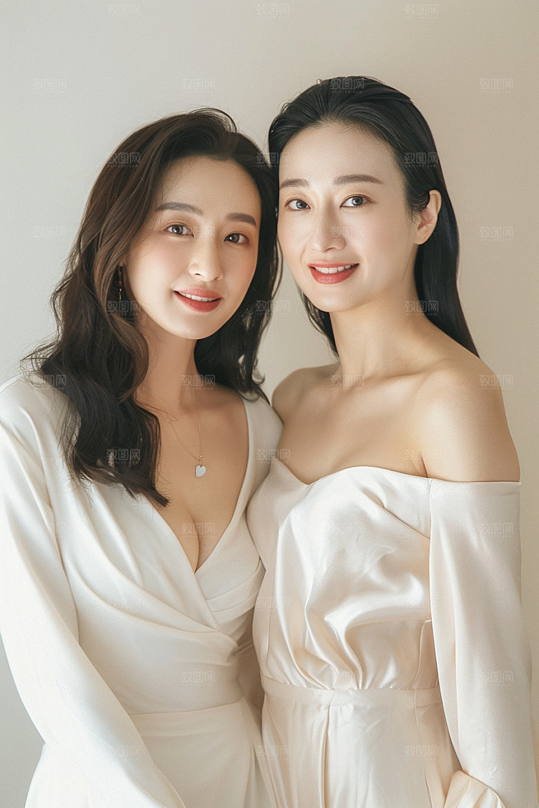 医美女性清新高端摄影图
