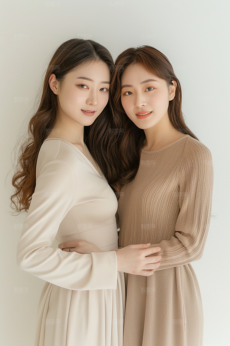 医美女性清爽质感摄影图