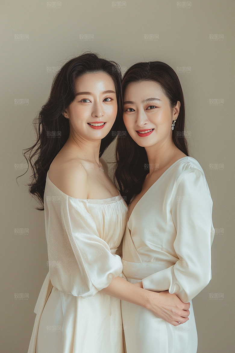 医美女性简洁高清摄影图