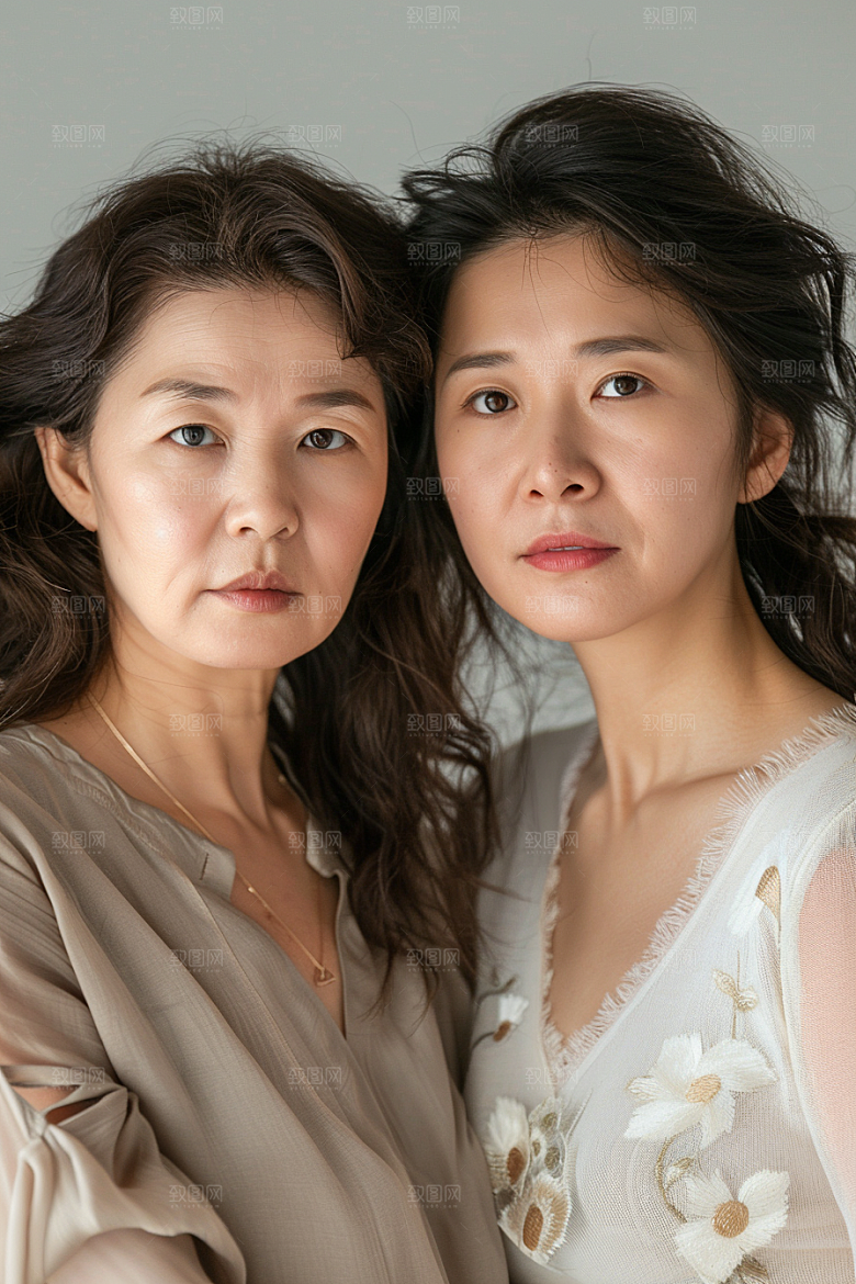 医美女性清新清爽摄影图