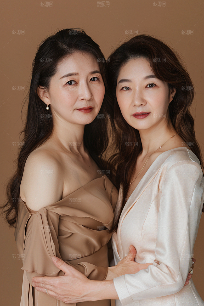医美女性大气肖像摄影图