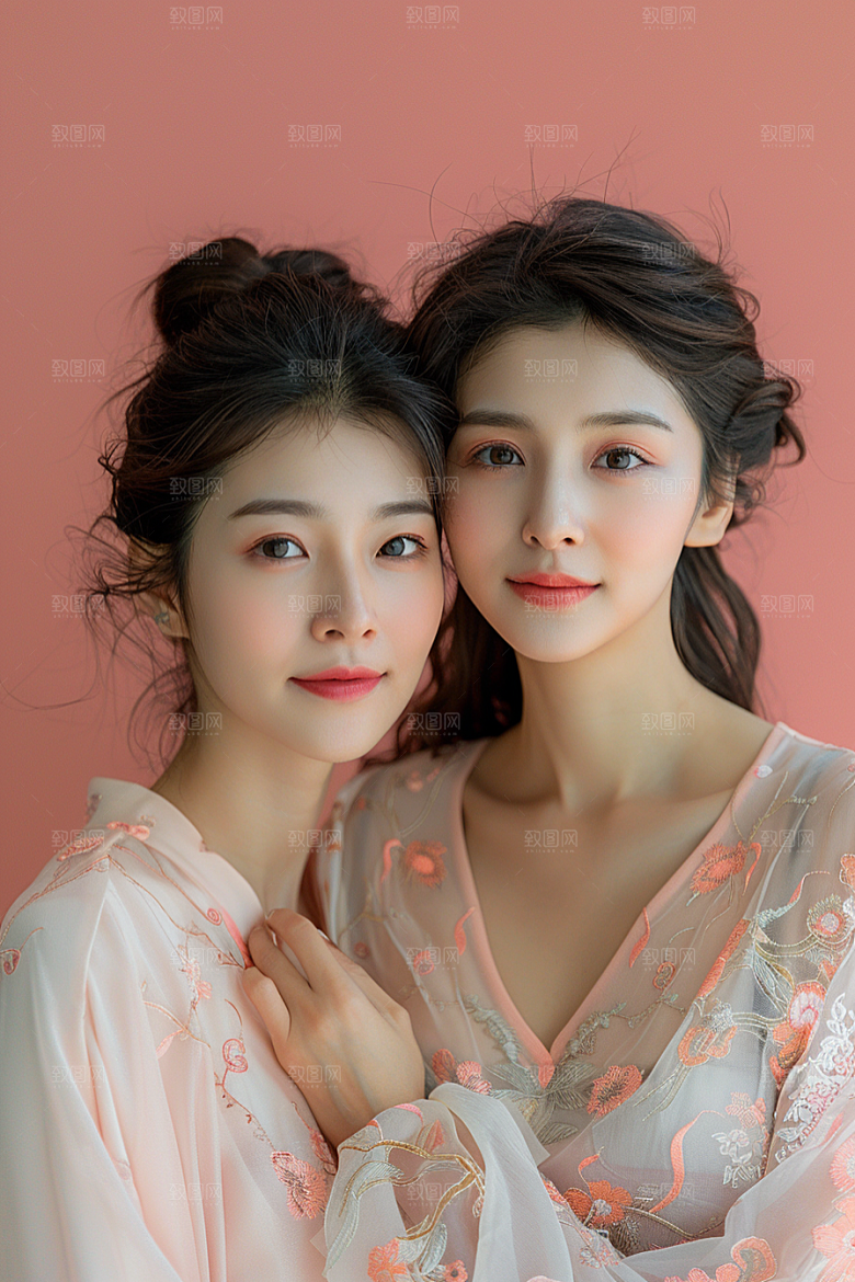 医美女性清爽高端摄影图