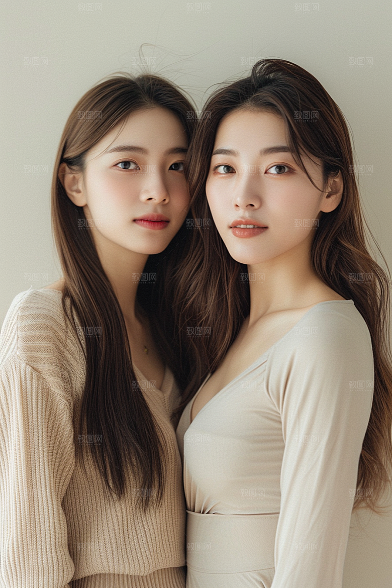 医美女性人物肖像摄影图