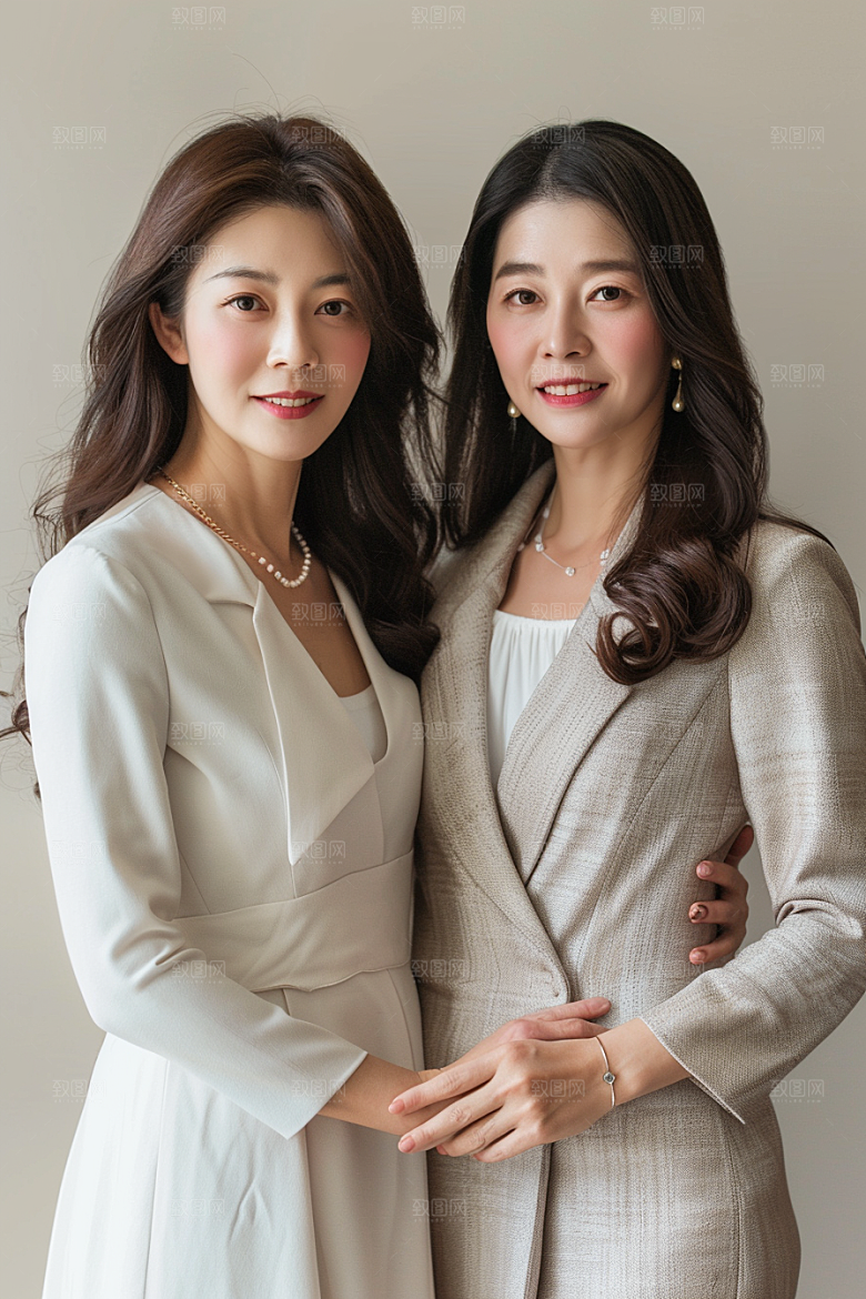 医美女性肖像大气摄影图