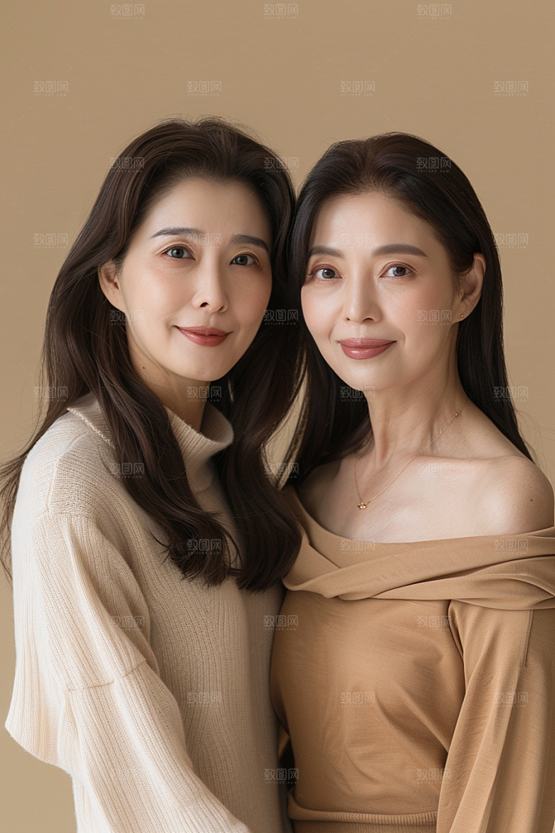 医美女性清爽质感摄影图