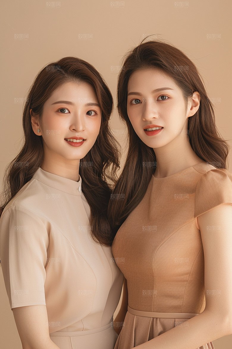 医美女性高清简约摄影图