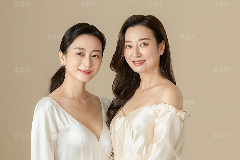 医美女性质感形象摄影图