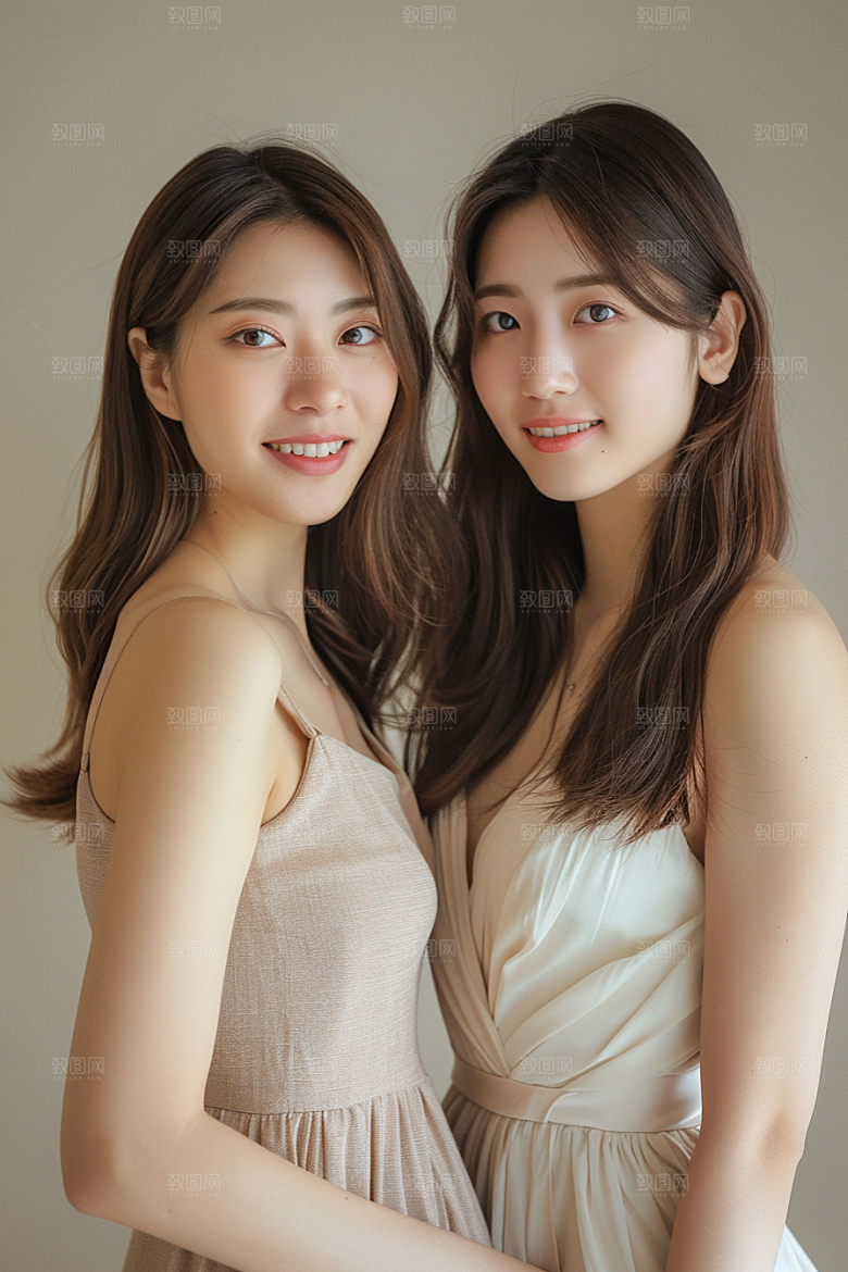 医美女性高清清爽摄影图