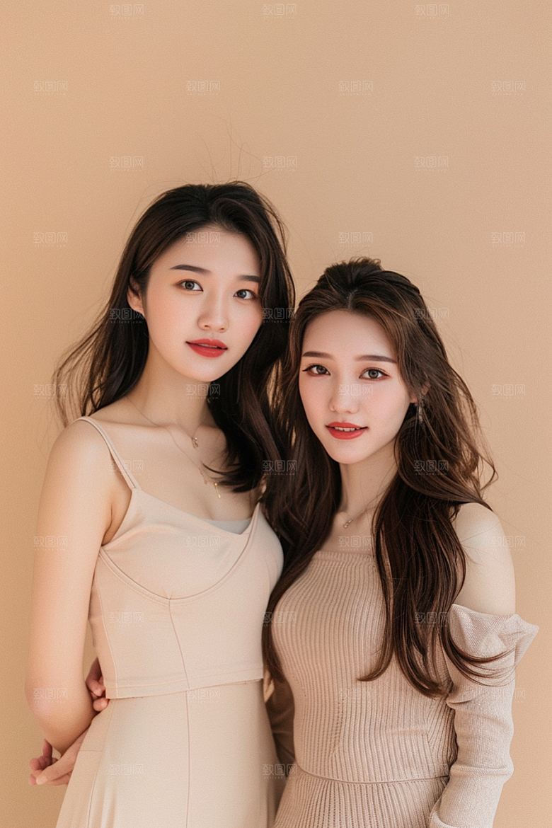 医美女性人物形象摄影图