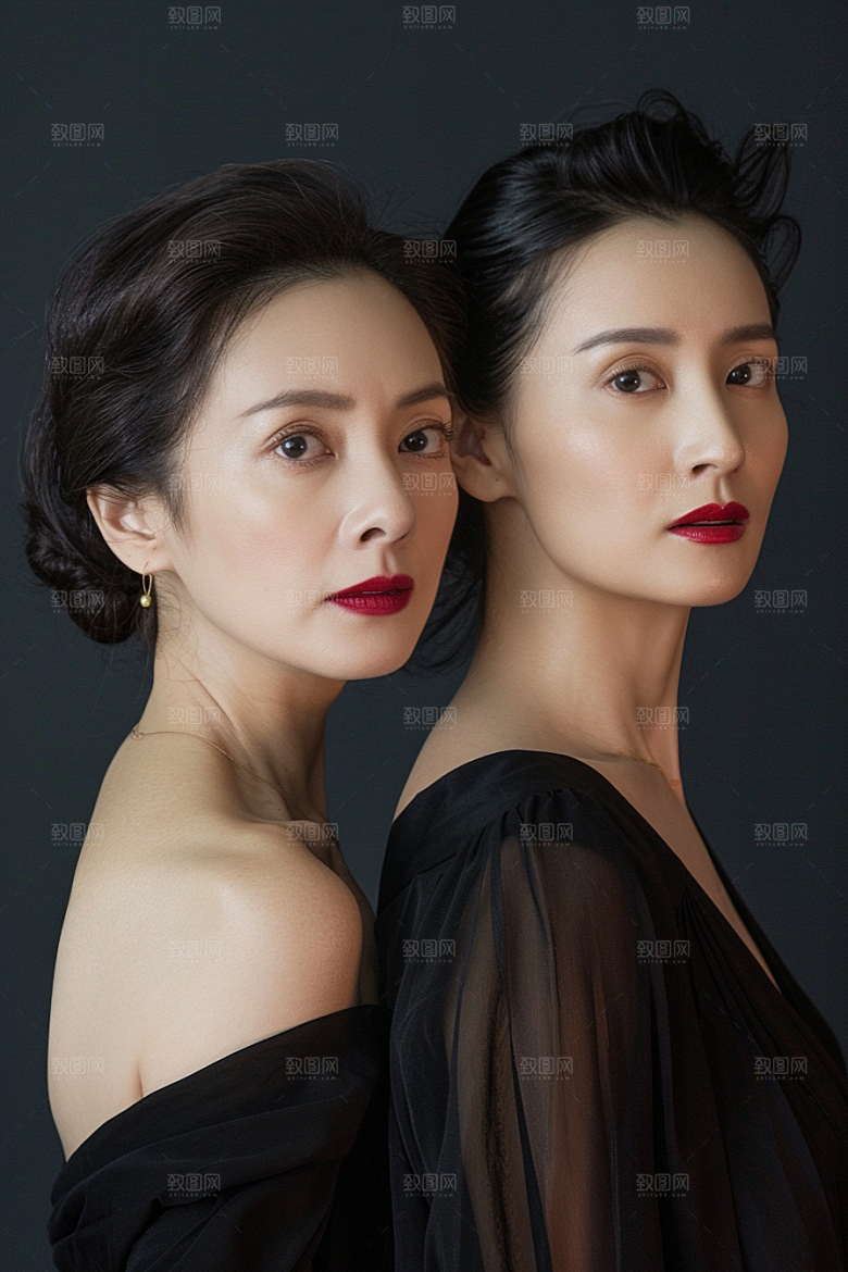 医美女性形象质感摄影图