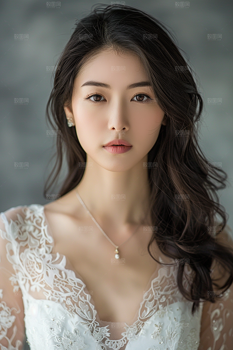 医美女性高端肖像摄影图