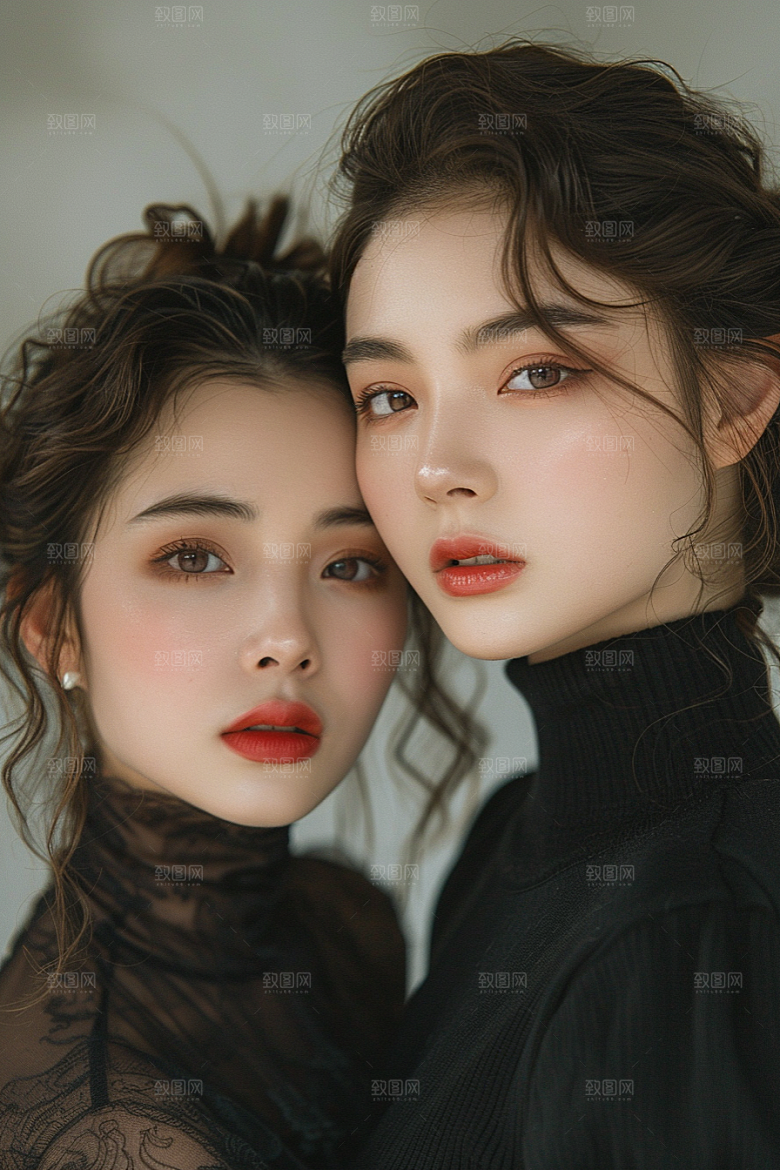 医美女性高清清爽摄影图