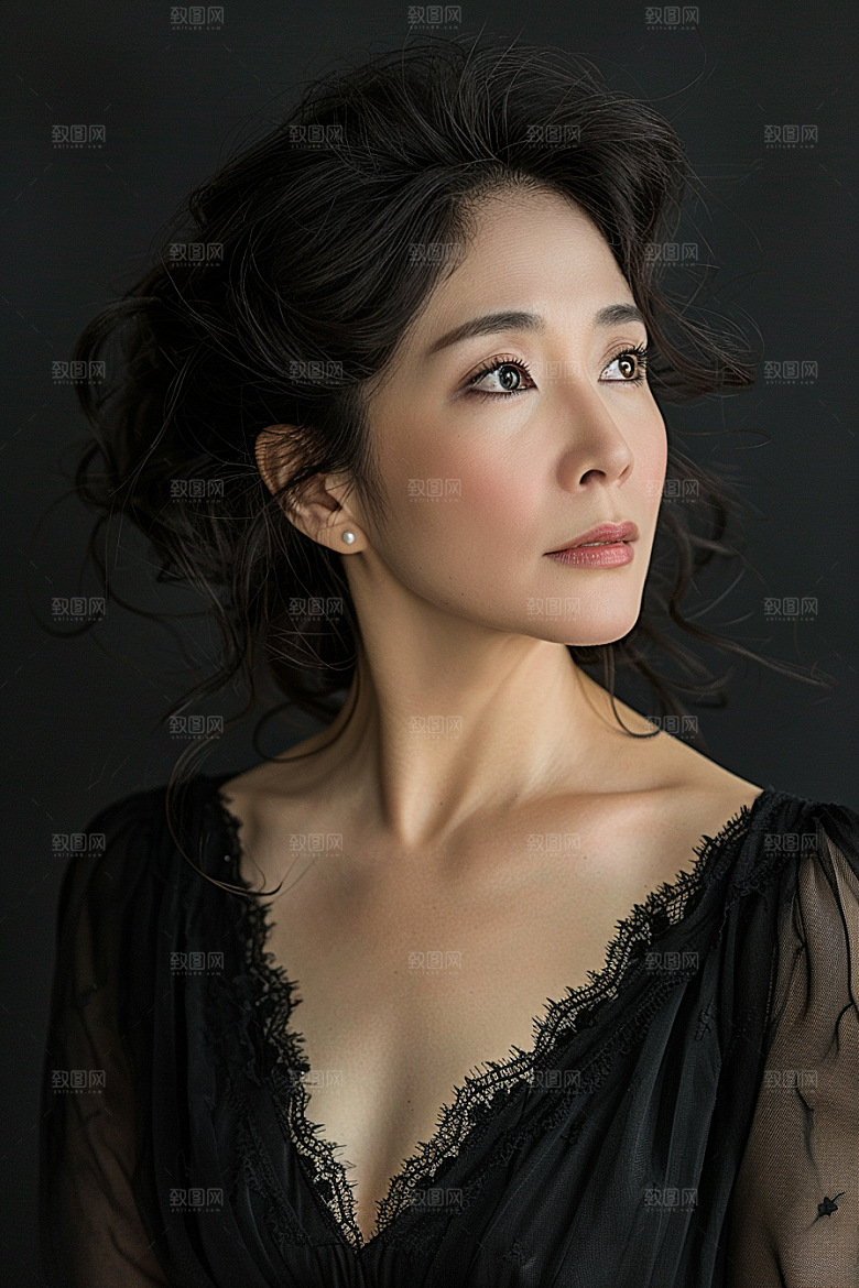 医美女性清爽质感摄影图